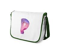 Bonamaison Imprimés Numériquement Sacs de Messager avec Bracelet Kaki pour Étudiants, Sacs D'école pour Filles et Garçons, Sacs à Bandoulière, Retour à l'école, Taille: 29x36 cm