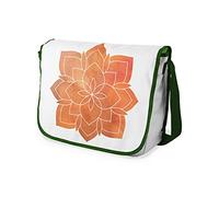 Bonamaison Imprimés Numériquement Sacs de Messager avec Bracelet Kaki pour Étudiants, Sacs D'école pour Filles et Garçons, Sacs à Bandoulière, Retour à l'école, Taille: 29x36 cm