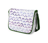 Bonamaison Imprimés Numériquement Sacs de Messager avec Bracelet Kaki pour Étudiants, Sacs D'école pour Filles et Garçons, Sacs à Bandoulière, Retour à l'école, Taille: 29x36 cm