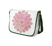 Bonamaison Imprimés Numériquement Sacs de Messager avec Bracelet Kaki pour Étudiants, Sacs D'école pour Filles et Garçons, Sacs à Bandoulière, Retour à l'école, Taille: 29x36 cm