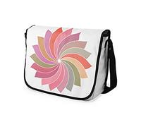 Bonamaison Imprimés Numériquement Sacs de Messager avec Bracelet Noir pour Étudiants, Sacs D'école pour Filles et Garçons, Sacs à Bandoulière, Retour à l'école, Taille: 29x36 cm