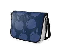 Bonamaison Imprimés Numériquement Sacs de Messager avec Bracelet Noir pour Étudiants, Sacs D'école pour Filles et Garçons, Sacs à Bandoulière, Retour à l'école, Taille: 29x36 cm