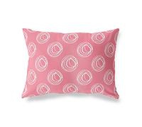 BonaMaison Motif Aléatoire Housse de Coussin Motif, Taie d'oreiller pour Lit Voiture Canapé Maison Salon Chambre, Décoration D'intérieur, 45x60 Cm - Conçu et Fabriqué en Turquie