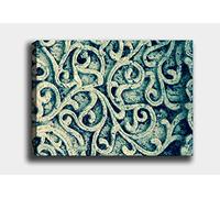 Bonamaison Peinture sur toile, multicolore, 40 x 60 cm - Conçu et fabriqué en Turquie