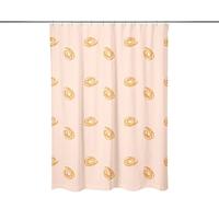 Bonamaison, Rideau de Douche Imprimé Numériquement, Anneaux de Rideau de Douche Inclus, 1 Pièce, 140X200 Cm - Conçu et fabriqué en Turquie