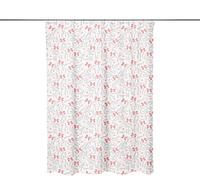 Bonamaison, Rideau de Douche Imprimé Numériquement, Anneaux de Rideau de Douche Inclus, 1 Pièce, 140X200 Cm - Conçu et fabriqué en Turquie