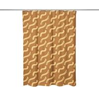 Bonamaison, Rideau de Douche Imprimé Numériquement, Anneaux de Rideau de Douche Inclus, 1 Pièce, 140X200 Cm - Conçu et fabriqué en Turquie