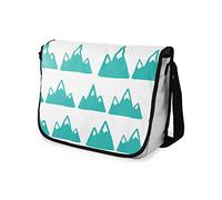 Bonamaison Sac à bandoulière Messenger avec bandoulière Noire pour Filles et garçons 29 x 36 cm