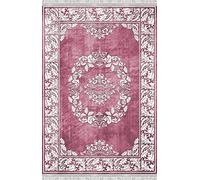 Bonamaison Tapis de Sol en Imprimé Numérique et Résistant pour Chambre Salon Bureau, Dot Base sans Éponge, Tapis Punto, Tapis de Décoration, Moderne Décor, Tapis et Carpettes, Dimension: 120x180 Cm