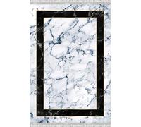 Bonamaison Tapis de Sol en Imprimé Numérique et Résistant pour Chambre Salon Bureau, Dot Base sans Éponge, Tapis Punto, Tapis de Décoration, Moderne Décor, Tapis et Carpettes, Dimension: 120x180 Cm