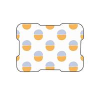 Bonamaison, Tapis de Souris Imprimé Numériquement, Fond Antidérapant, pour Bureau et Maison, Taille: 22x18cm