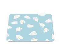 Bonamaison, Tapis de Souris Rectangle Imprimé Numériquement, Fond Antidérapant, pour Bureau et Maison, Taille: 22x18cm