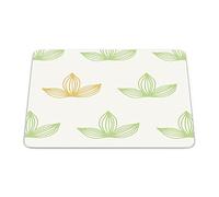 Bonamaison, Tapis de Souris Rectangle Imprimé Numériquement, Fond Antidérapant, pour Bureau et Maison, Taille: 22x18cm