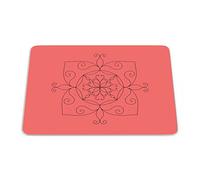 Bonamaison, Tapis de Souris Rectangle Imprimé Numériquement, Fond Antidérapant, pour Bureau et Maison, Taille: 22x18cm