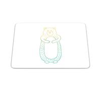 Bonamaison, Tapis de Souris Rectangle Imprimé Numériquement, Fond Antidérapant, pour Bureau et Maison, Taille: 22x18cm