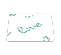 Bonamaison, Tapis de Souris Rectangle Imprimé Numériquement, Fond Antidérapant, pour Bureau et Maison, Taille: 22x18cm