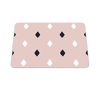 Bonamaison, Tapis de Souris Rectangle Imprimé Numériquement, Fond Antidérapant, pour Bureau et Maison, Taille: 22x18cm