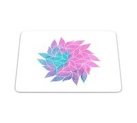 Bonamaison, Tapis de Souris Rectangle Imprimé Numériquement, Fond Antidérapant, pour Bureau et Maison, Taille: 22x18cm