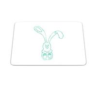 Bonamaison, Tapis de Souris Rectangle Imprimé Numériquement, Fond Antidérapant, pour Bureau et Maison, Taille: 22x18cm