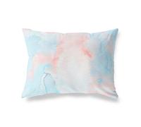 BonaMaison Thème Aquarelle Housse de Coussin Motif, Taie d'oreiller pour Lit Voiture Canapé Maison Salon Chambre, Décoration D'intérieur, 35x50 Cm - Conçu et Fabriqué en Turquie