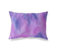 BonaMaison Thème Aquarelle Housse de Coussin Motif, Taie d'oreiller pour Lit Voiture Canapé Maison Salon Chambre, Décoration D'intérieur, 35x50 Cm - Conçu et Fabriqué en Turquie
