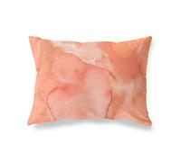 BonaMaison Thème Aquarelle Housse de Coussin Motif, Taie d'oreiller pour Lit Voiture Canapé Maison Salon Chambre, Décoration D'intérieur, 35x50 Cm - Conçu et Fabriqué en Turquie