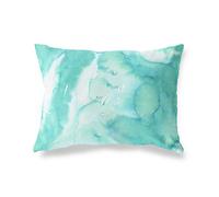 BonaMaison Thème Aquarelle Housse de Coussin Motif, Taie d'oreiller pour Lit Voiture Canapé Maison Salon Chambre, Décoration D'intérieur, 35x50 Cm - Conçu et Fabriqué en Turquie
