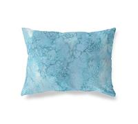 BonaMaison Thème Aquarelle Housse de Coussin Motif, Taie d'oreiller pour Lit Voiture Canapé Maison Salon Chambre, Décoration D'intérieur, 35x50 Cm - Conçu et Fabriqué en Turquie