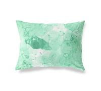 BonaMaison Thème Aquarelle Housse de Coussin Motif, Taie d'oreiller pour Lit Voiture Canapé Maison Salon Chambre, Décoration D'intérieur, 35x50 Cm - Conçu et Fabriqué en Turquie
