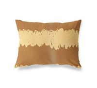 BonaMaison Tons Bruns Housse de Coussin Motif, Taie d'oreiller pour Lit Voiture Canapé Maison Salon Chambre, Décoration D'intérieur, 35x50 Cm - Conçu et Fabriqué en Turquie