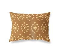 BonaMaison Tons Bruns Housse de Coussin Motif, Taie d'oreiller pour Lit Voiture Canapé Maison Salon Chambre, Décoration D'intérieur, 45x60 Cm - Conçu et Fabriqué en Turquie