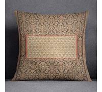 Bonamaison Un Housse Coussin Décoratif Et Facile d'entretien, Tissé/Polyester, Fermeture Éclair Cachée, Dimensions: 45 X 45 Cm - Conçu et fabriqué en Turquie