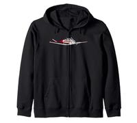 Bonanza 35 V Schwwanz Avion Illustration T-Shirt Sweat à Capuche