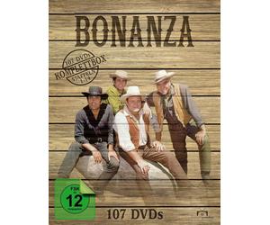 BONANZA-KOMPLETTBOX (Staffeln 1-14 - BONANZA 107 DVD NEUF