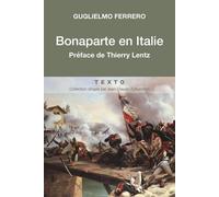 Bonaparte en Italie - Guglielmo Ferrero - Tallandier - Poche - Essai