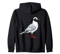 Bonaparte's Gull géométrique Patten Art, Mignon Amoureux des Oiseaux Sweat à Capuche