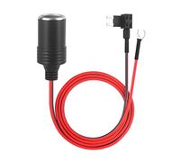 BONATECH Adaptateur allume-cigare de 1 m avec kit de fusibles pour mini fusibles ATM APM standard (petit)