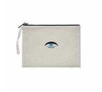 Bonateks, Clutches Pour Femme, Imprimé Numérique, Tissu En Toile, Mode Quotidienne, Beige, Taille: 25x18cm