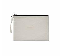 Bonateks, Clutches Pour Femme, Imprimé Numérique, Tissu En Toile, Mode Quotidienne, Beige, Taille: 25x18cm