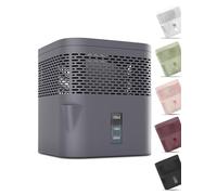 BonAura AirOne Lite déshumidificateur sans électricité avec ventilation à 360° I déshumidificateur d'ambiances avec pic et 450 g de granulés déshumidificateurs I déshumidificateur d'ambiances pour ba