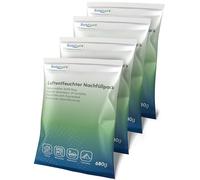 BonAura AirOne Lot de 4 déshumidificateurs de 680 g pour déshumidificateur d'air pour pièces de vie - Protection contre la moisissure et les odeurs