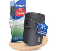BonAura Déshumidificateur sans électricité - Déshumidificateur pour cave, salle de bain, etc. - Recharge de 680 g pour humidificateur d'air inclus - Déshumidificateur et déshumidificateur en kit