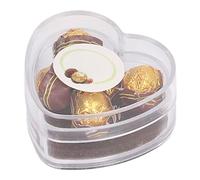 Bonbela 1:12 Dollhouse Chocolate Heart Box Packaged High Simulation Miniature - Décoration alimentaire à l'échelle