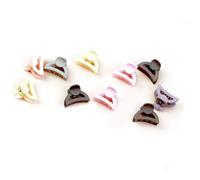 Bonbela 100 Pièces Petites Pinces à Cheveux, Jolies Pinces à Cheveux en Forme de Fruit de Fleur de Noeud Papillon pour les Filles, avec des Couleurs Vives et des Designs Adorables (L)