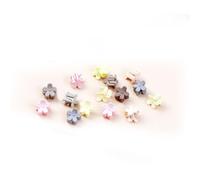 Bonbela 100 Pièces Petites Pinces à Cheveux, Jolies Pinces à Cheveux en Forme de Fruit de Fleur de Noeud Papillon pour les Filles, avec des Couleurs Vives et des Designs Adorables (G)