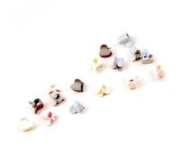 Bonbela 100 Pièces Petites Pinces à Cheveux, Jolies Pinces à Cheveux en Forme de Fruit de Fleur de Noeud Papillon pour les Filles, avec des Couleurs Vives et des Designs Adorables (C)