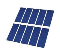 Bonbela 10pcs Prévention des Inondations Sands Sands à Crampons Sacs de Contrôle des Inondations Vides pour Le sous-Sol du Garage de Porte de Maison (Bleu foncé)