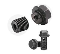 Bonbela 5pcs Boulon DE FREIN D'embrayage Motorcycle DE Moto BOLJO BOBLES ET LAFEURS POUR L'ABIEUR DE FREIN MAXITE CYLINDER M10 X1.25 / M10 * 1,0 Mm (M10 × 1 mm)
