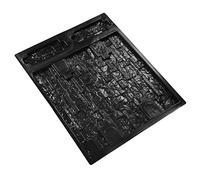Bonbela 67 Cm Moule Mural Forme Recyclage Abrasion Abrass ABS Cour du Moule de Finition du Béton pour Décoration Domestique
