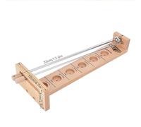 Bonbela Balance de Balle de Bureau en Bois Jouet Jeu pour Enfants Adultes et aîné Amusant Antique Chinois Puzzle pour Améliorer la Concentration de Coordination des Yeux Relief de